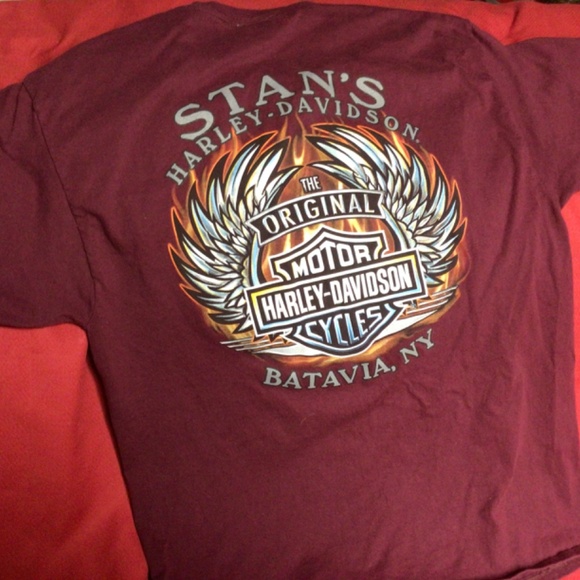 Vintage HARLEY DAVIDSON Batavia tshirt - Picture 5 of 5